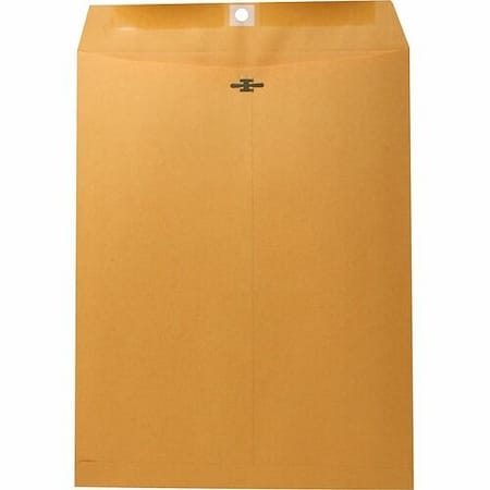 Nature Saver Clasp Envelope, 28Lb, 10inx13in, Natural Kraft, 100PK NAT00858